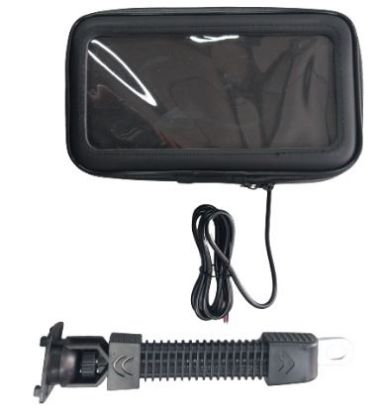 Picture of Cellphone holder charger bike handlebar